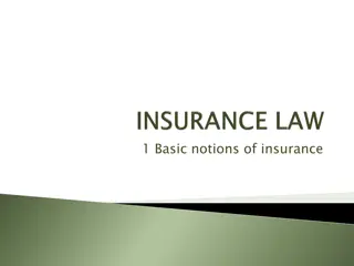 Key Concepts of Insurance