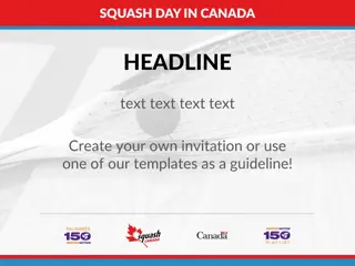 Join Us for Squash Day Celebration in Canada on September 30th!