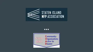 Staten Island Community Organizations Active in Disaster (COAD)