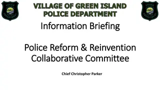 Village of Green Island Police Department Overview