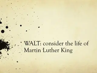 The Life and Impact of Martin Luther King