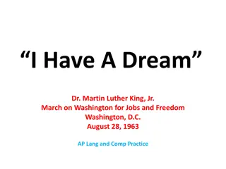 Analyzing Martin Luther King Jr.'s 