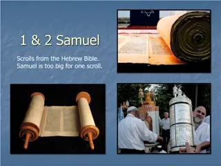 Stories from 1 & 2 Samuel: Kings, Prophets, and Kingdoms