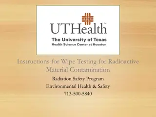 Comprehensive Guide for Wipe Testing in Radiation Safety Programs