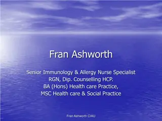 Comprehensive Case Study on Home Therapy for Patients with Complex Medical Conditions by Fran Ashworth CIAU