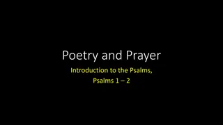 Understanding the Beauty of Psalms: A Journey into Poetry and Prayer