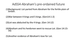 Abraham's Pre-Ordained Future: A Journey of Faith and Promise