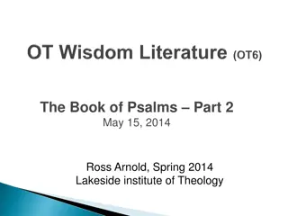 Understanding the Book of Psalms: An Overview of Themes and Structure