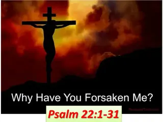 Reflection on Psalm 22:1-31 - The Torture and Triumph of the Cross