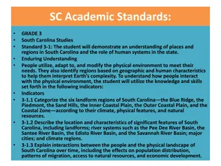 Understanding South Carolina's Geography and Human Systems