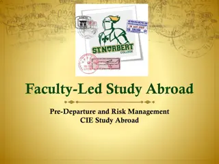 Comprehensive Guide to Faculty-Led Study Abroad Program Risk Management