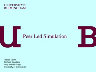 Peer-Led Simulation in Nursing Education at University of Birmingham