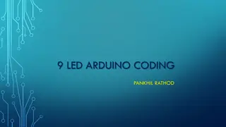 Arduino Coding Projects with 9 LEDs by Pankhil Rathod