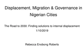 Challenges and Solutions for Internal Displacement in Nigerian Cities