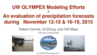 Evaluation of Precipitation Forecasts Using OLYMPEX Data