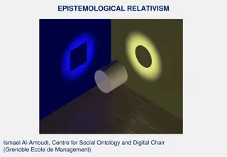 Understanding Epistemological Relativism in Critical Realism