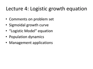 Understanding Logistic Growth in Population Dynamics