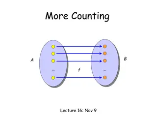 Counting Rules and Bijection: Examples and Applications