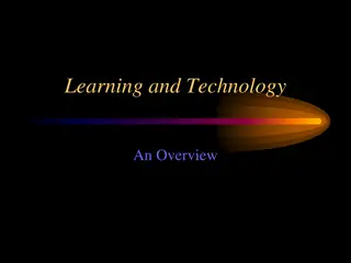 Multimedia Learning Environments and Principles