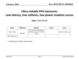 Ultra-Reliable PHY Elements: Optimized Building Blocks for Low Latency and Efficiency