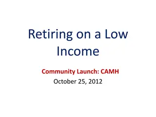 Retirement Income for Low-Income Seniors in Ontario