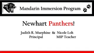 Mandarin Immersion Program at Newhart Panthers: Cultivating Inclusive School Culture and Language Proficiency