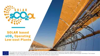 Solar-based sCO2 Operating Low-cost Plants Project