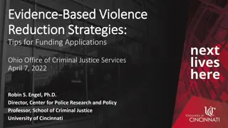 Evidence-Based Violence Reduction Strategies and Funding Tips