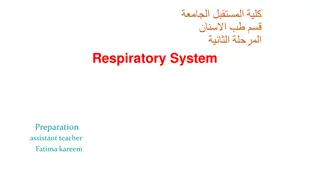 The Respiratory System: Lesson Objectives and Anatomy Explained