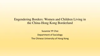 Gender Dynamics in the China-Hong Kong Borderlands