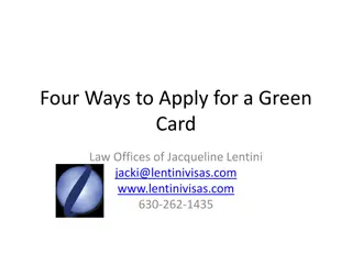 Comprehensive Guide to Applying for a Green Card in the US