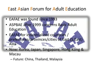 East Asian Forum for Adult Education Initiatives in Mainland China