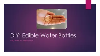 DIY: Make Edible Water Bottles to Reduce Plastic Waste