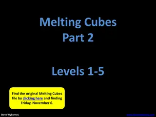 Explore Melting Cubes Puzzle Adventure with Steve Wyborney