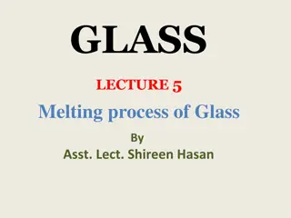 The Melting Process of Glass