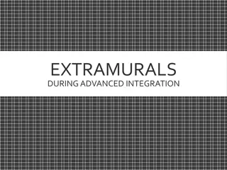 Overview of Extramurals in Medical Education