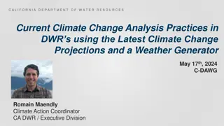 Integrating Stochastic Weather Generator with Climate Change Projections for Water Resource Analysis