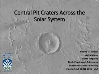 Central Pit Craters Across the Solar System - Comparative Study