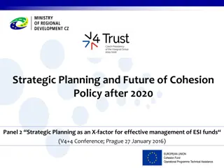 Strategic Management of ESI Funds for Cohesion Policy Effectiveness