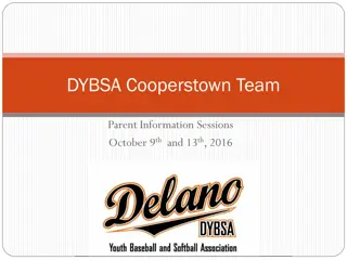 Cooperstown Team Parent Information Sessions - October 2016