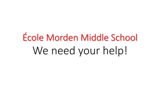 Help Create a School Mascot for Cole Morden Middle School