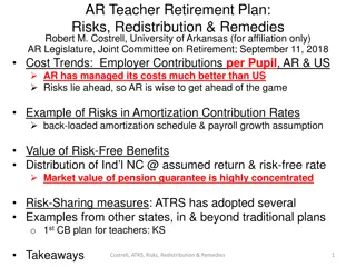 Examining Arkansas Teacher Retirement Plan: Risks, Redistribution, and Remedies