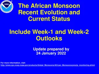 Recent Evolution of African Monsoon: Highlights and Outlooks