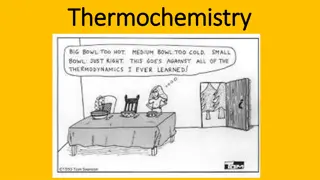 Thermochemistry: Heat, Temperature, and Enthalpy