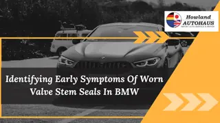 Identifying Early Symptoms Of Worn Valve Stem Seals In BMW