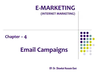 Email Campaigns in Internet Marketing