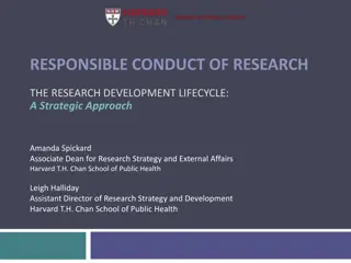 Strategic Approach to Responsible Research Development