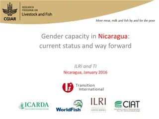 Gender Capacity in Nicaragua: Current Status and Future Prospects