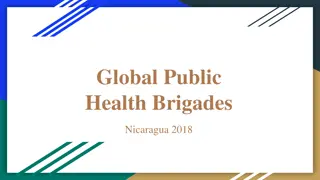 Global Public Health Brigades Nicaragua 2018 Trip Highlights