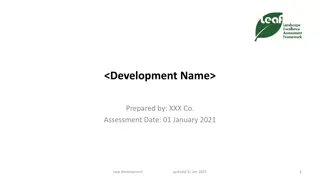 Comprehensive Assessment of <Development.Name> - Updated January 2023